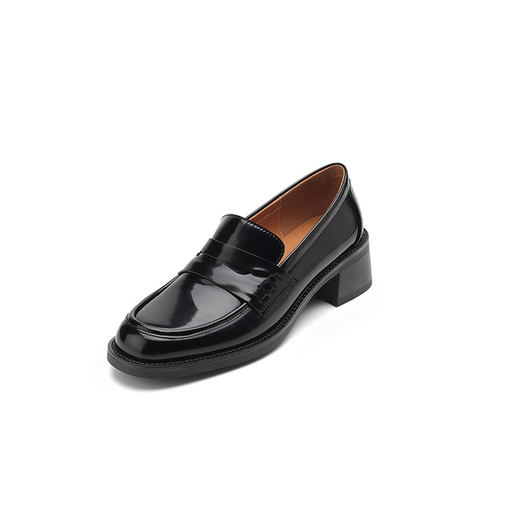 patent-leather-loafers-with-chunky-mid-heel_4 Patent Leather Loafers with Chunky Mid Heel