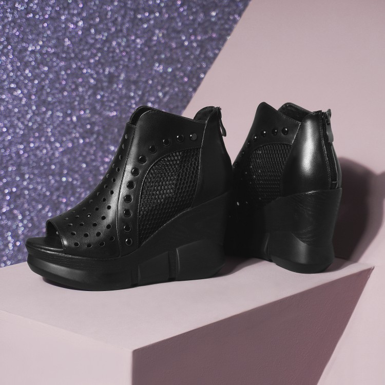 womens-high-heel-peep-toe-wedge-sandal-boots_3 Women's High Heel Peep Toe Wedge Sandal Boots